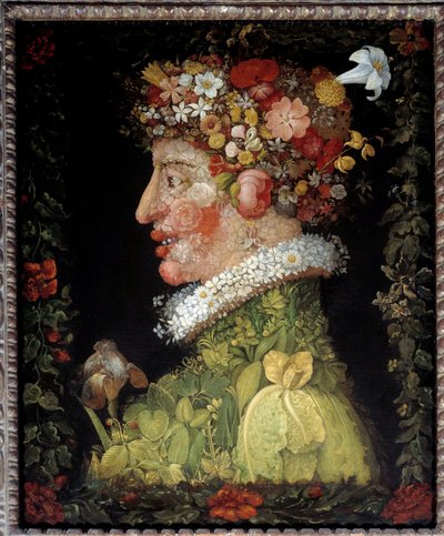 İlkbahar (dört mevsimi anlatan bir diziden) by Giuseppe Arcimboldo