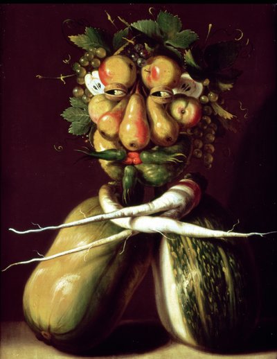 kaprisli portre by Giuseppe Arcimboldo