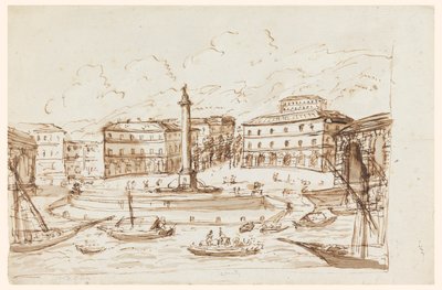 Ajaccio Limanı, Korsika by Giuseppe Barberi