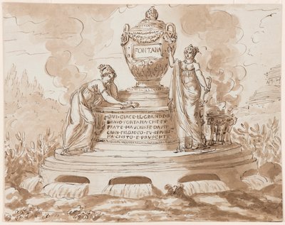 Felice Fontana için Mezar Anıtı, Felsefe Profesörü, Padua by Giuseppe Barberi
