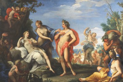 Bacchus ve Ariadne by Giuseppe Bartolomeo Chiari