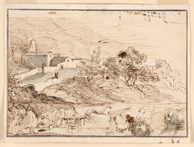 Eskizli Sayfa by Giuseppe Bernardino Bison
