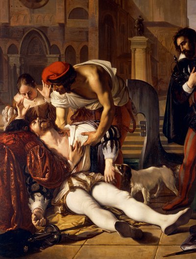 Lorenzino de 'Medici Cinayeti, Giuseppe Bezzuoli by Giuseppe Bezzuoli