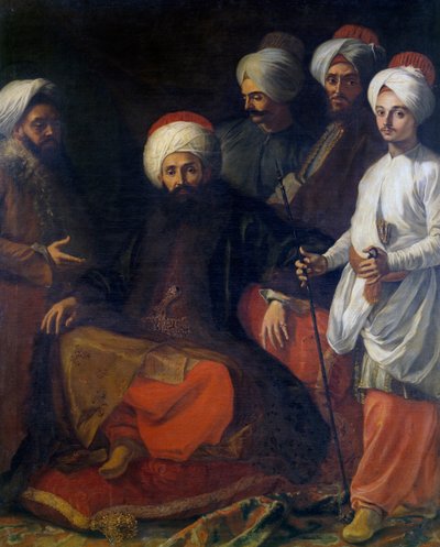 1741 Türkiye Büyükelçiliği (resim) by Giuseppe Bonito