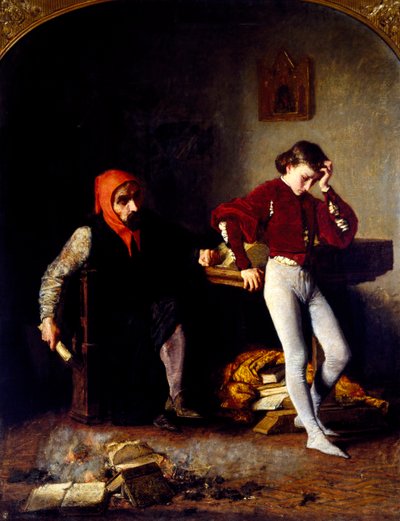 Kont Lara, Giuseppe Boschetto (1841-1918), tuval üzerine yağlı boya, 99x77 cm. by Giuseppe Boschetto