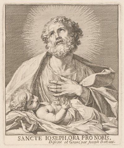 Aziz Yusuf ve Bebek İsa by Giuseppe Bottani