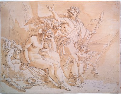 Bacchus ve Ariadne, 1780