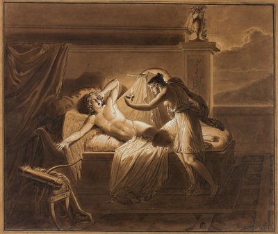 Aşk Tanrısı ve Ruh by Giuseppe Cammarano