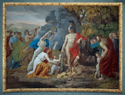 Theseus ve Minotaur, Giuseppe Cammarano by Giuseppe Cammarano