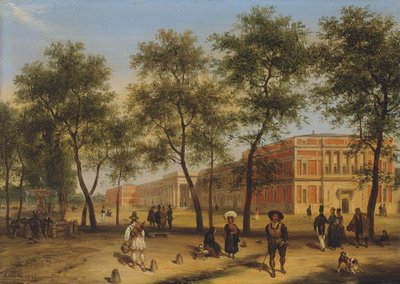 Prado Müzesi ile Paseo del Prado