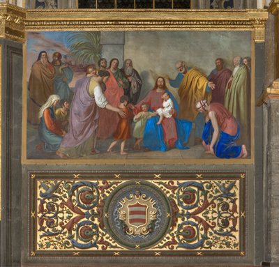 Presbytery, Giueppe Diotti, Çocukları Bırakın 1833 by Giuseppe Diotti