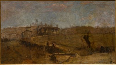 Savignano Manzarası by Giuseppe Graziosi