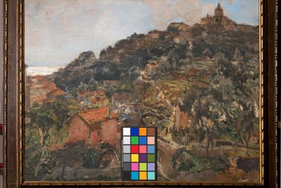 Sanremo (kontrplak üzerine yağ) by Giuseppe Graziosi