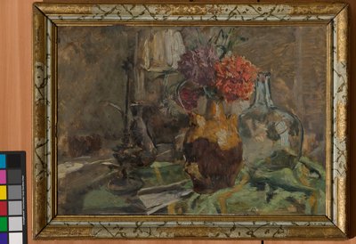 Natürmort (kontrplak üzerine yağ) by Giuseppe Graziosi