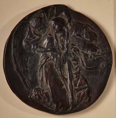 Müjde (bronz) by Giuseppe Graziosi
