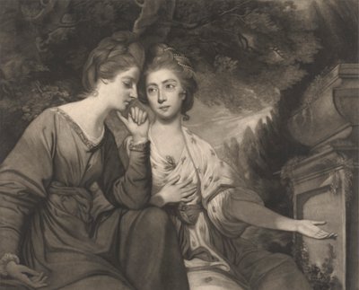 Bayan Harriet Bouverie ve Bayan Frances Ann Crewe by Giuseppe Marchi