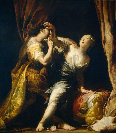 Tarquin ve Lucretia by Giuseppe Maria Crespi