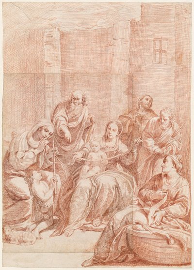 Kutsal Aile by Giuseppe Maria Crespi