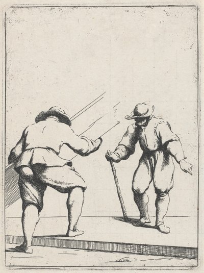 iki inşaatçı by Giuseppe Maria Crespi