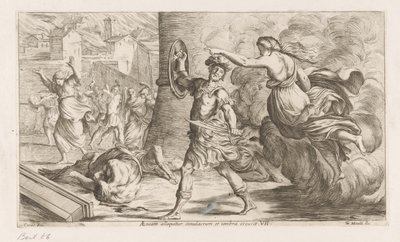 Geest van Creüsa verchijnt aan Aeneas Aeneas, Creusa