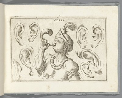 işitme Udire (nesne üzerindeki başlık) by Giuseppe Maria Mitelli