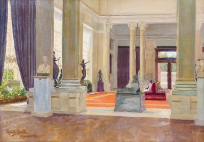 Ulusal Modern Sanat Galerisi. Giriş salonu by Giuseppe Micali
