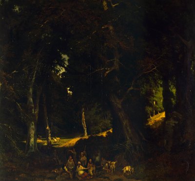 Çingene Kampı, Giuseppe Palizzi tarafından by Giuseppe Palizzi