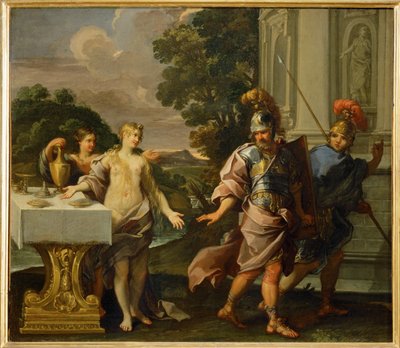 Armida et les compagnons de Renaud - Armida ve ... by Giuseppe Passeri