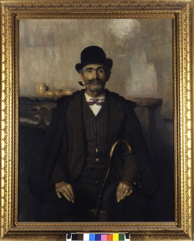 Arabulucu Giuseppe Giani (arabulucu Giuseppe Giani'nin Portresi). Giovanni Pellizza da Volpedo'nun (1868-1907) tablosu by Giuseppe Pellizza da Volpedo