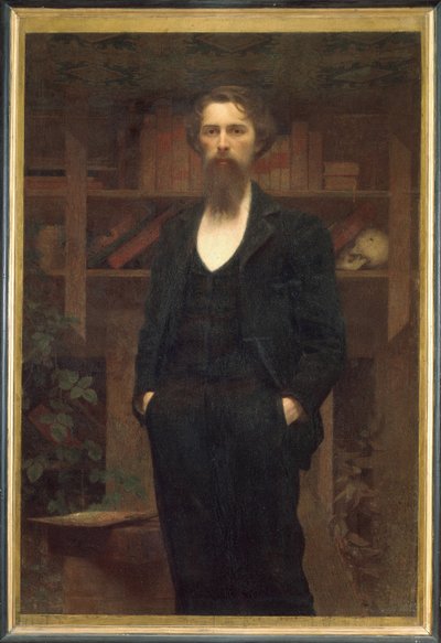 Otoportre - Giuseppe Pellizza da Volpedo (1868-1907). Tuval üzerine yağlıboya by Giuseppe Pellizza da Volpedo