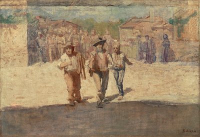 Açlığın Elçileri by Giuseppe Pellizza da Volpedo