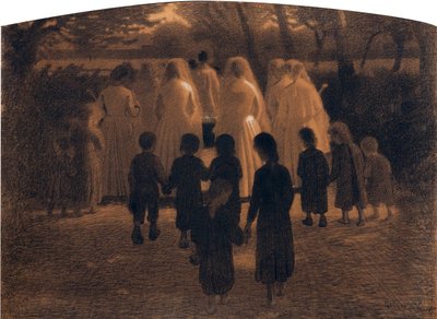 Ölü Çocuk, Pellizza da Volpedo, Giuseppe (1868-1907). Karton üzerine pastel, ebat: 71x98 by Giuseppe Pellizza da Volpedo