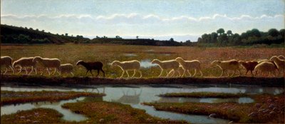 Giuseppe Pellizza da Volpedo (1868-1907) 1895-1898 Dim 291x132 cm Torino, Civic Gallery of Modern and Contemporary Art by Giuseppe Pellizza da Volpedo