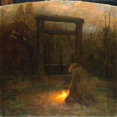 yaşam aşkı, sağ panel, Giuseppe Pellizza da Volpedo (1868-1907) by Giuseppe Pellizza da Volpedo