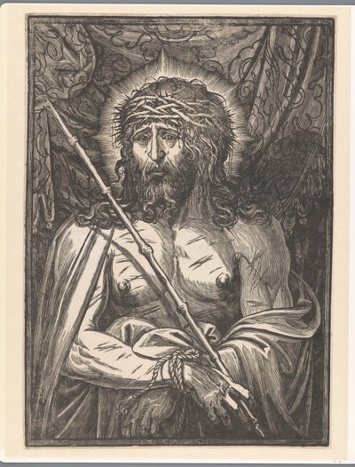 Hüzünlerin Adamı Olarak İsa by Giuseppe Scolari
