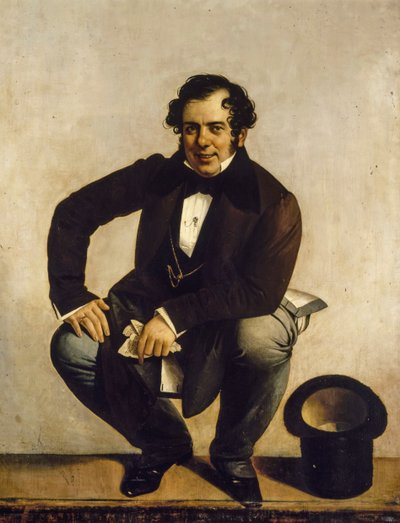 Giuseppe Tominz'in Otoportresi (1790-1866) by Giuseppe Tominz
