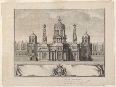 Fransa Kralları için Kabir by Giuseppe Vasi after Filippo Juvarra