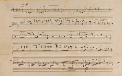 Yazma: Opera Otello. 1887 by Giuseppe Verdi