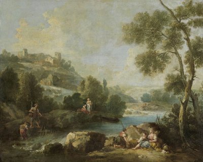Figürlü Manzara by Giuseppe Zaïs (attributed to)