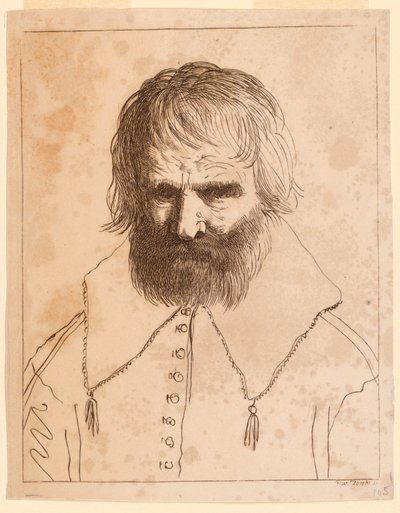 Bir Adamın Başı by Giuseppe Zocchi
