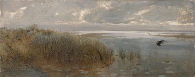 Napoli civarında deniz manzarası by Giuseppe de Nittis