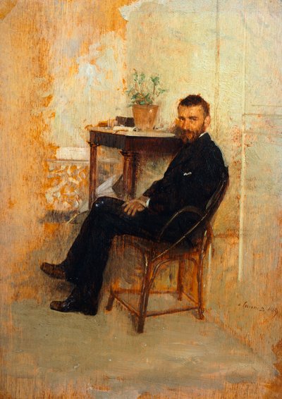 Antrenörün tepesinden, Giuseppe de Nittis (1846-1884) by Giuseppe or Joseph de Nittis
