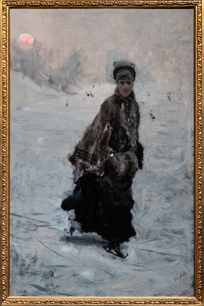 Patenci by Giuseppe or Joseph de Nittis