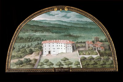 Pistoia, İtalya (Tempera) yakınlarındaki Villa la Magia