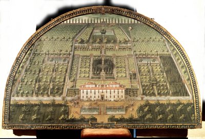 Giusto Utens (16. yüzyıl) tarafından Villa de Castello. by Giusto Utens
