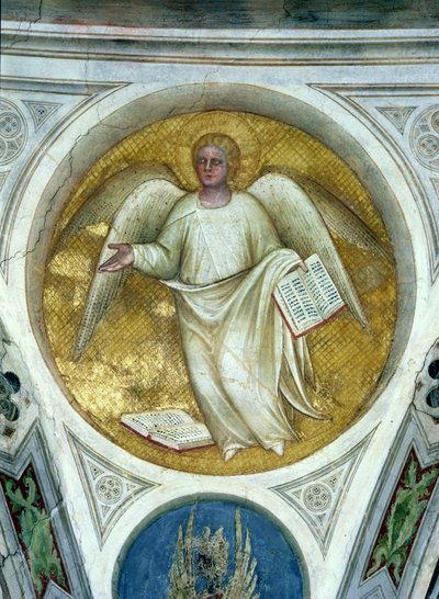 Bir oculustaki melek, 1360-70 by Giusto di Giovanni de Menabuoi