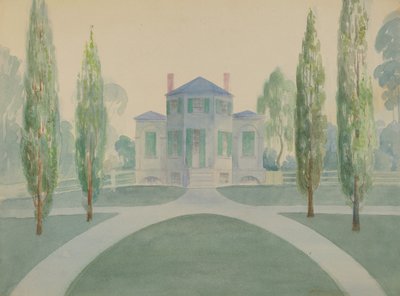 Benjamine C. Moore Evi, c. 1936. by Gladys Cook