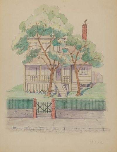 Stewart Evi, c. 1936. by Gladys Cook