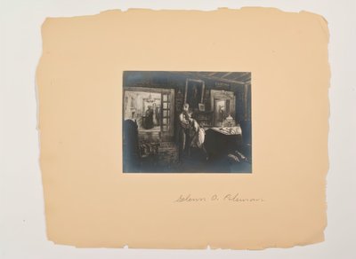 Halkın Hayatından Sahneler, Portföy İsimsiz, c. 1905-1906. by Glenn O Coleman