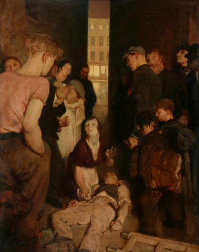 Bir Sokak Kazası by Glyn Warren Philpot